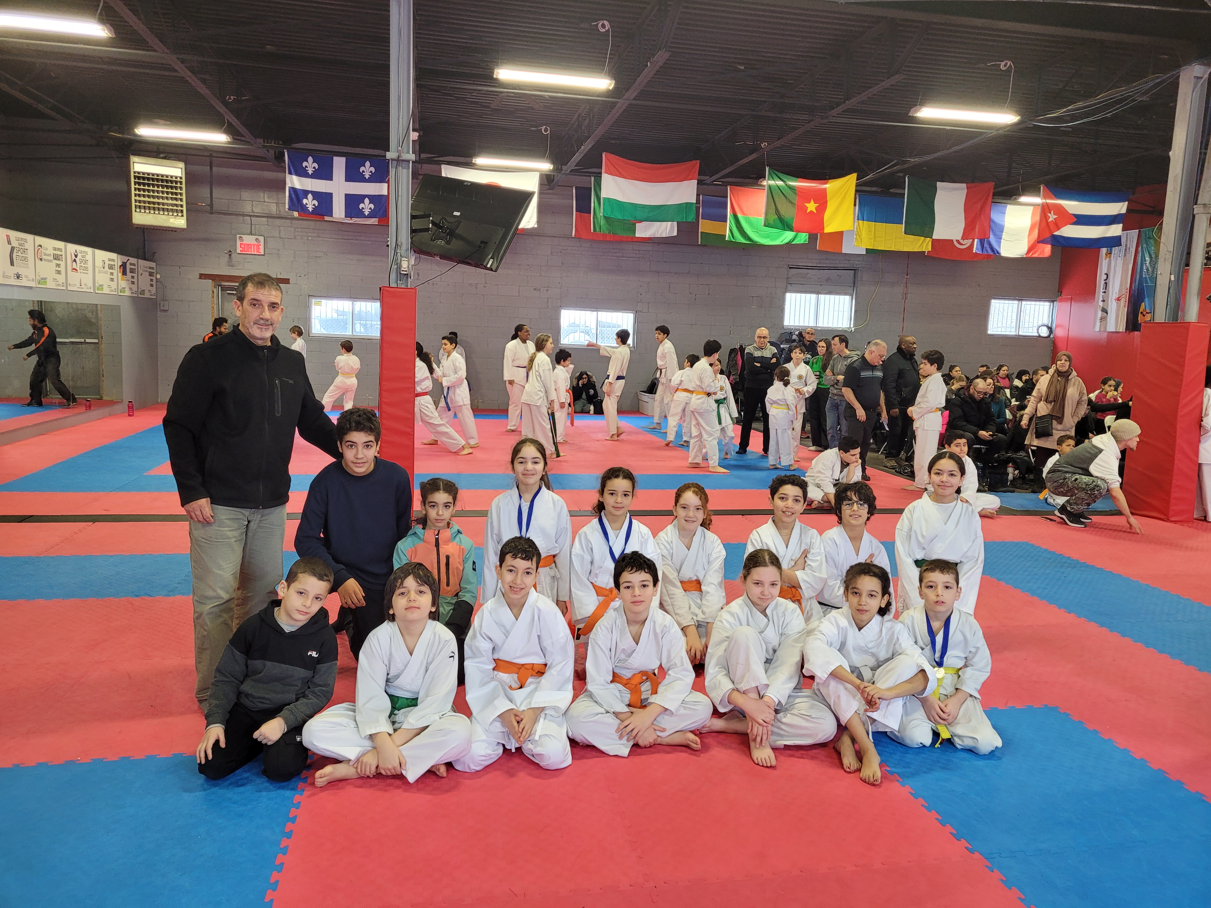 Photo de karaté AKTSM Montréal